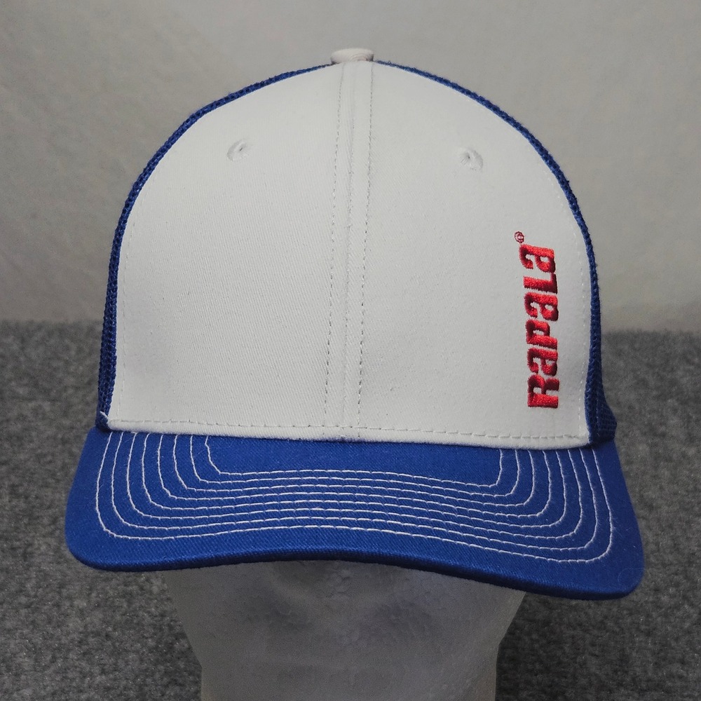 Rapala Fishing Lures Trucker Hat White Blue‎ Mesh Cap Snapback Outdoor Fisherman